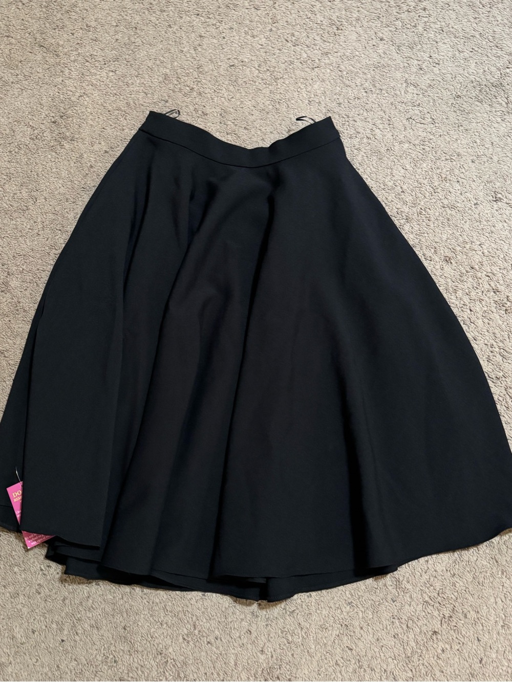 The Pretty Dress Company black midi skirt